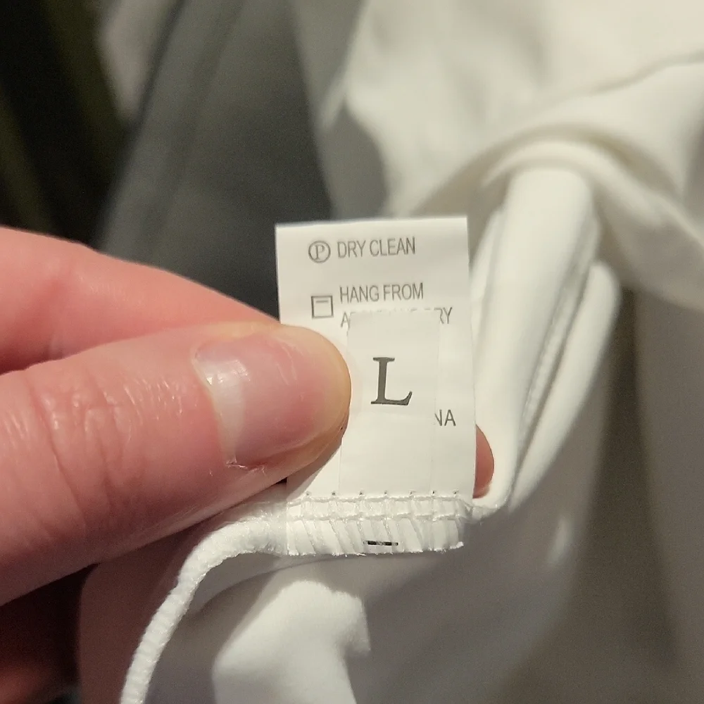 White Mini Dress - Picture 3 of 4